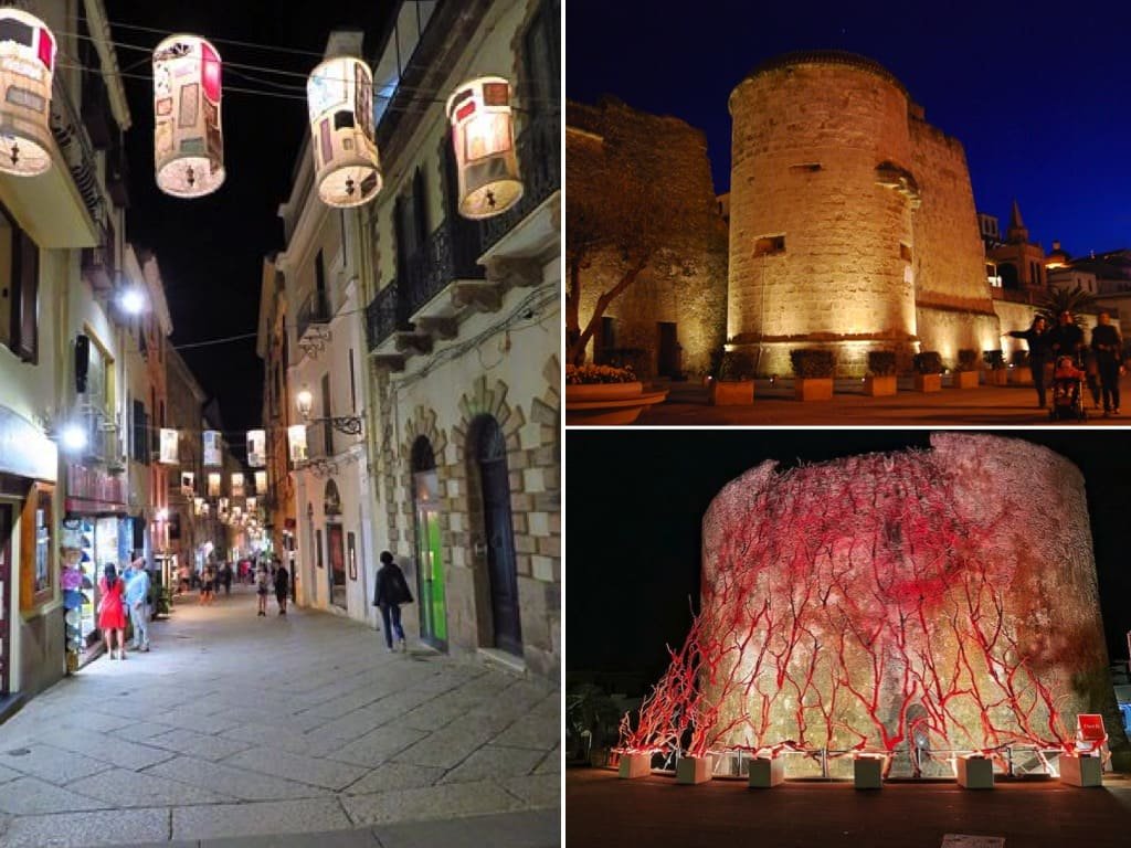 Alghero by night lampions