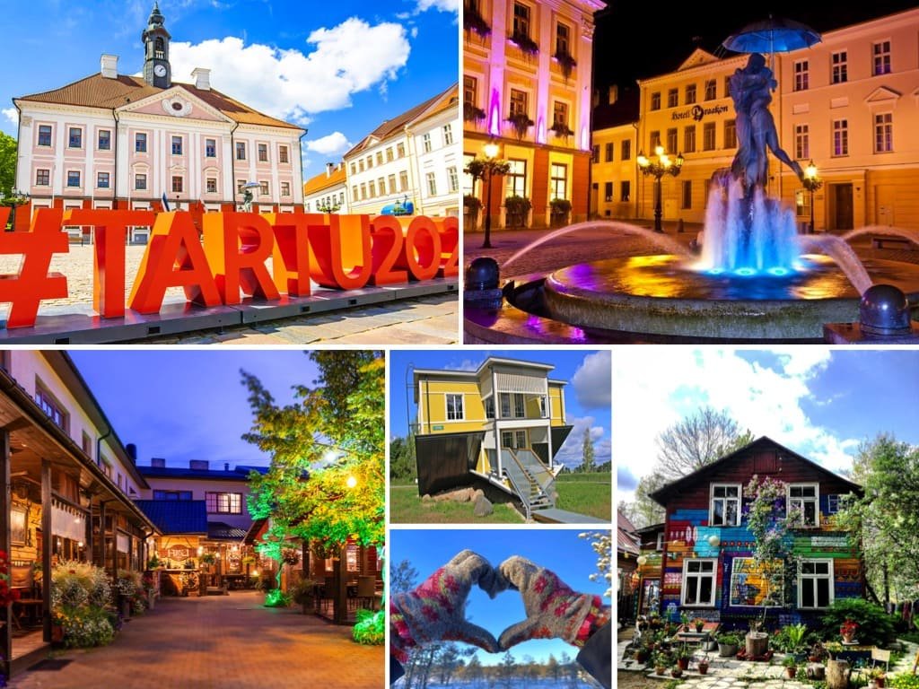 Photomontage Tartu Estonie