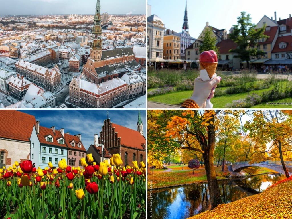 Riga saisons