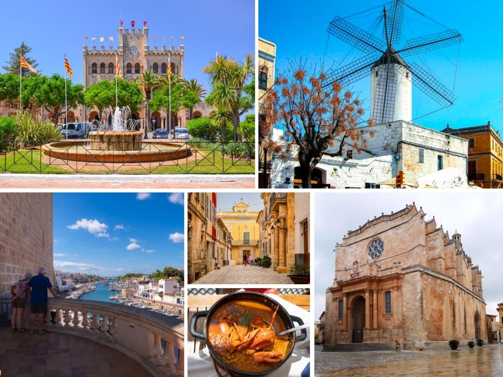 Photomontage Ciutadella Minorque