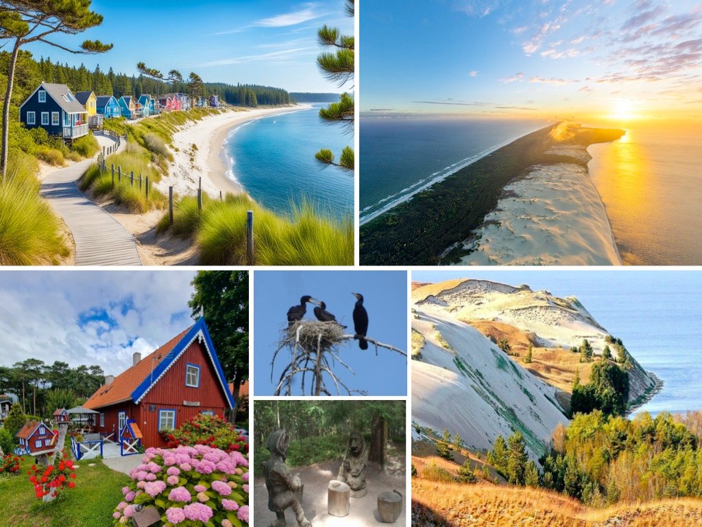 Photomontage Isthme de Courlande