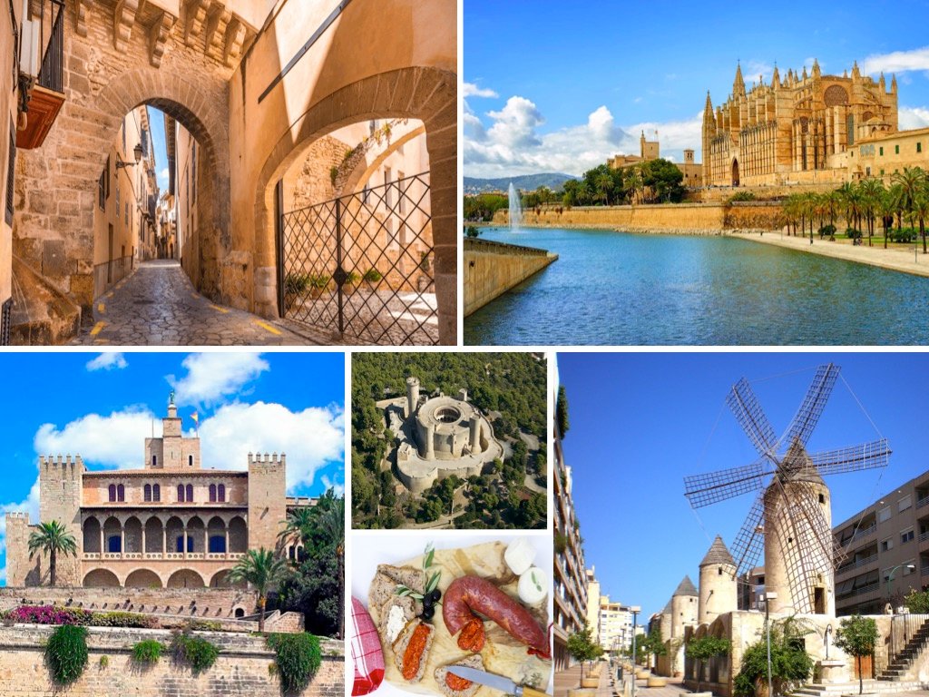 Photomontage Palma de Majorque
